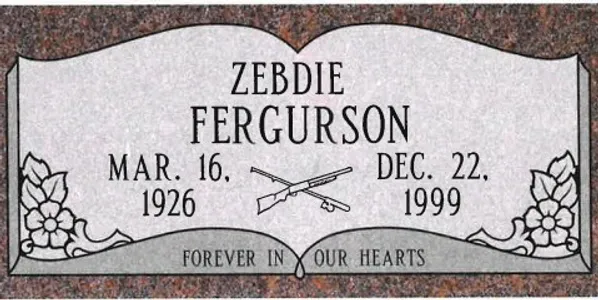 Flat Granite Marker